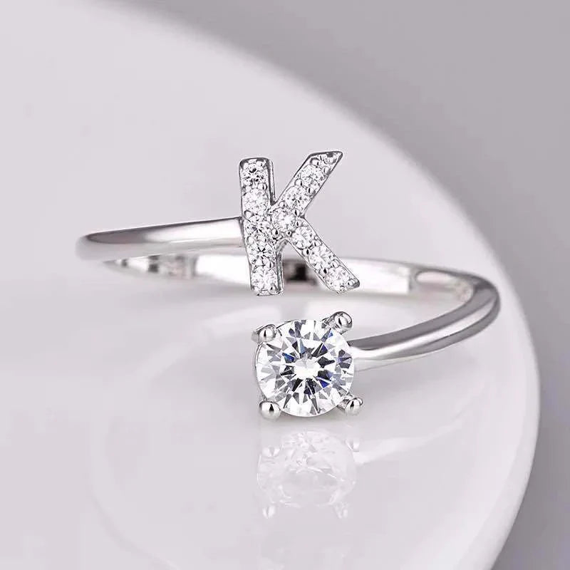 Domitilla Rosanera Letter Bracelet Silver