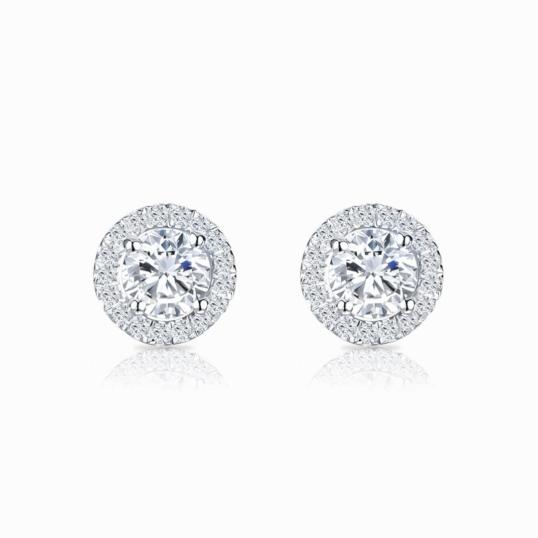 Belle dame earrings Silver 17k