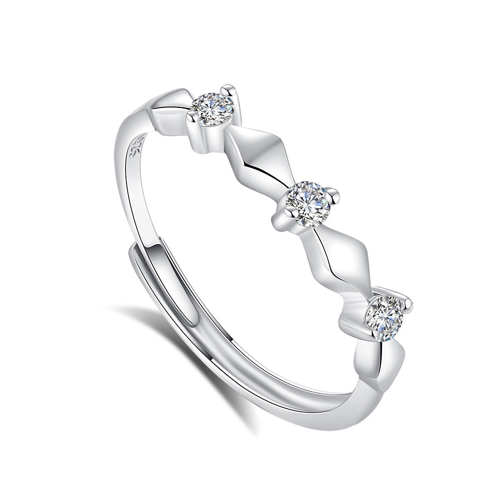 Liliane Rousseau Ring Silver