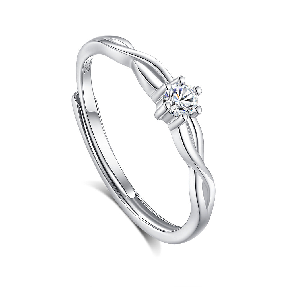 Talia Cuore Ring Silver