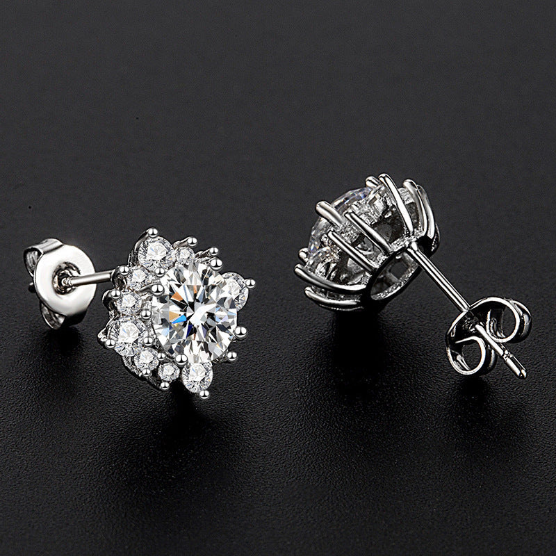 Luna Glow Earrings Silver