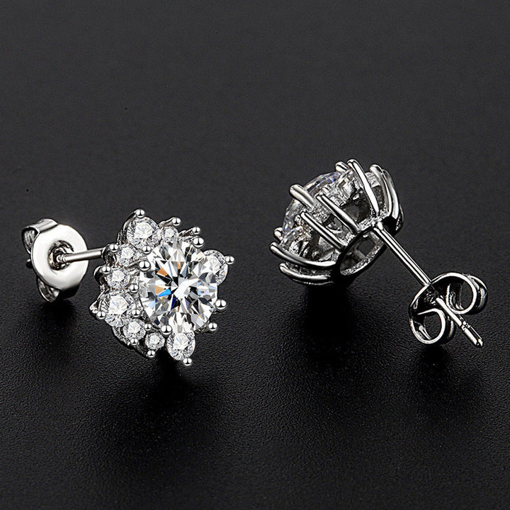 Luna Glow Earrings Silver