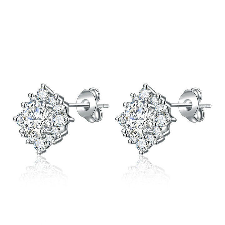 Luna Glow Earrings Silver