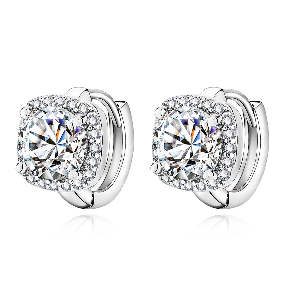 Nadine square earrings Gold
