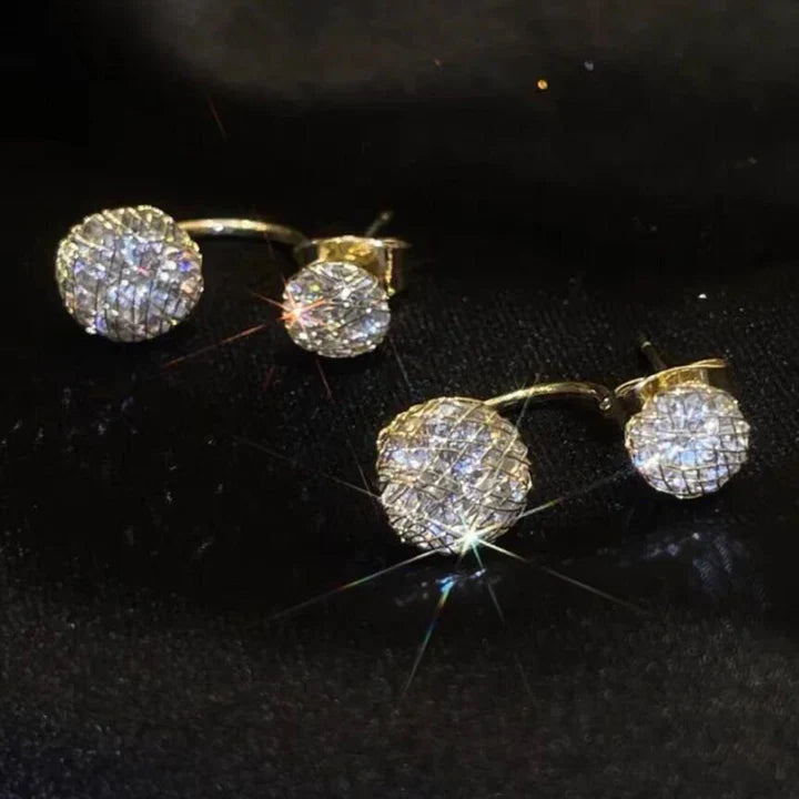Minerva Justina Earrings Gold