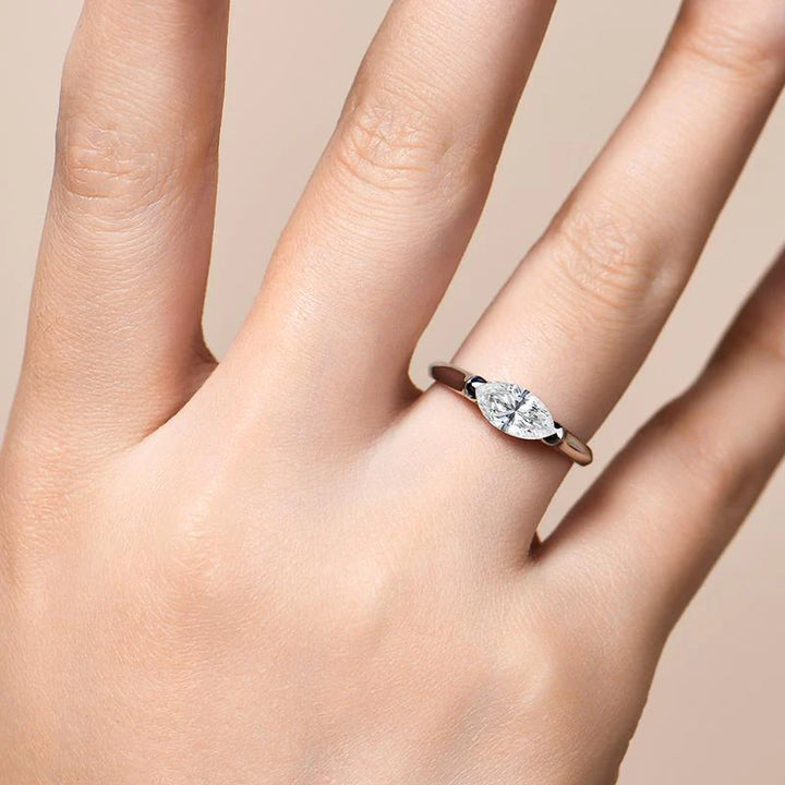 Hailey Playa Thin Ring Silver