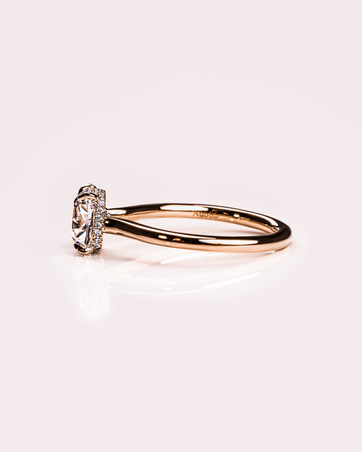 Jasmine - Elongated Cushion Gold