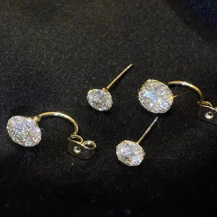 Minerva Justina Earrings Gold