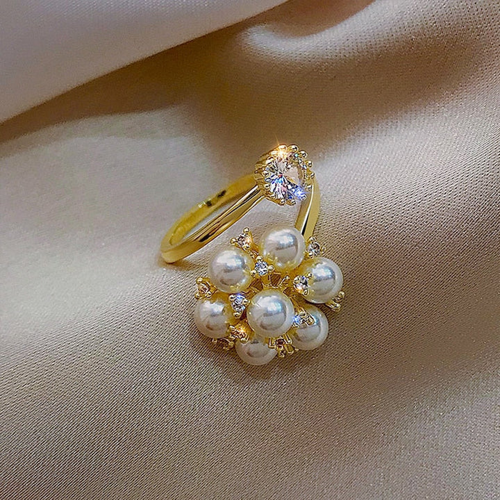 Adjustable Pearl Ring - Timeless Elegance for Every Occasion 1