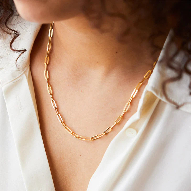 Archen Elegant Chain Necklace Gold