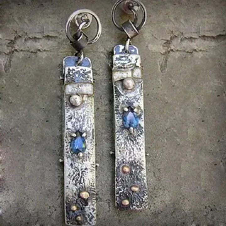 Blue Stone Handmade Earrings for Effortless Elegance 0