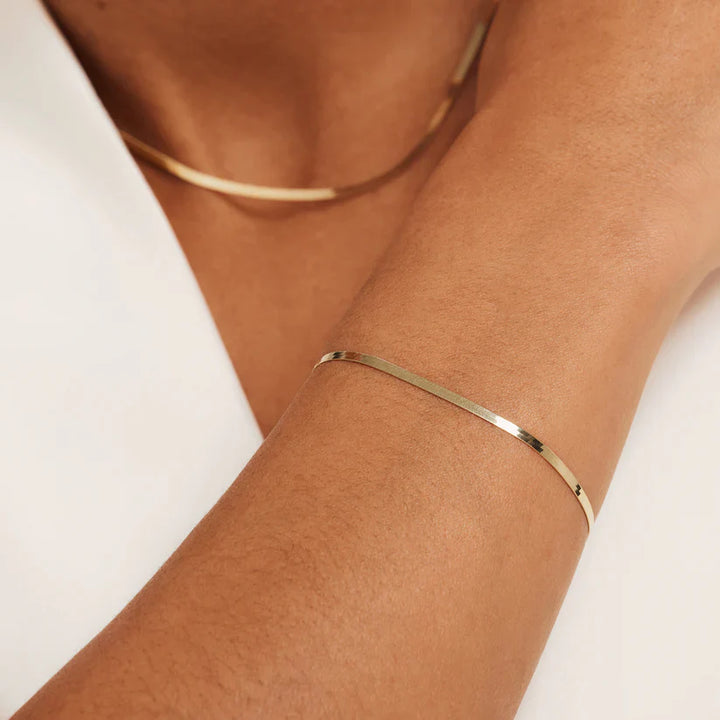 Soleil Serpent Bracelet Gold