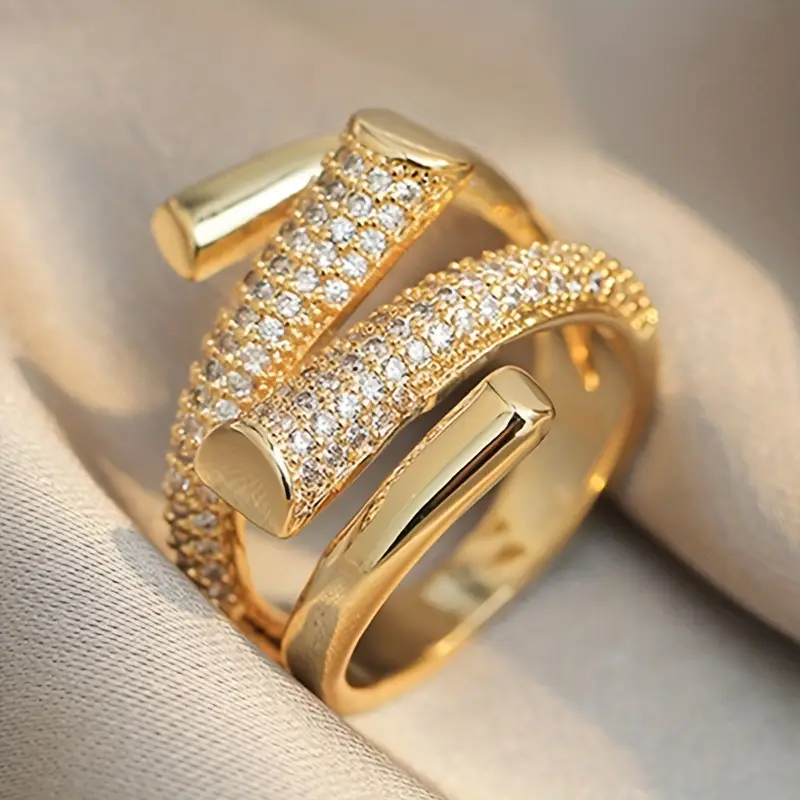 Brilliance Gold Ring - A Timeless Symbol of Strength 0