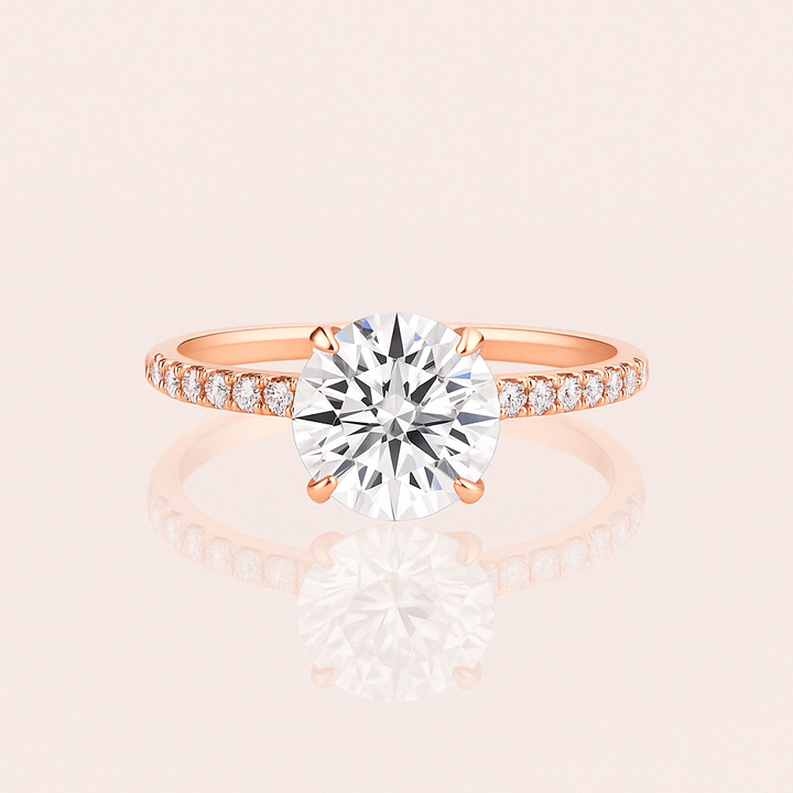Jasmine (with Pavé) - Gold