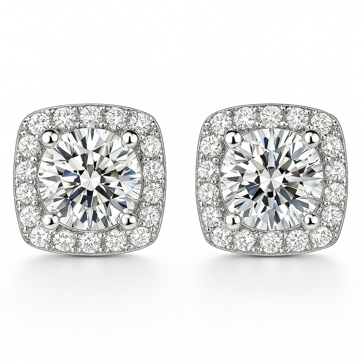 Glacé Glamour Earrings Silver