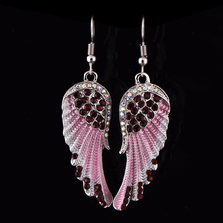 Crystal Angel Earrings - Effortless Elegance for Every Occasion 0