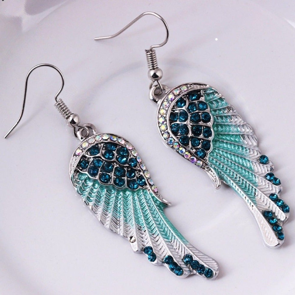 Crystal Angel Earrings - Effortless Elegance for Every Occasion 1
