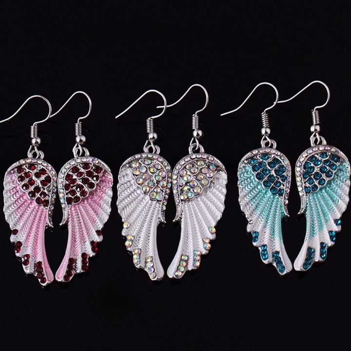 Crystal Angel Earrings - Effortless Elegance for Every Occasion 3