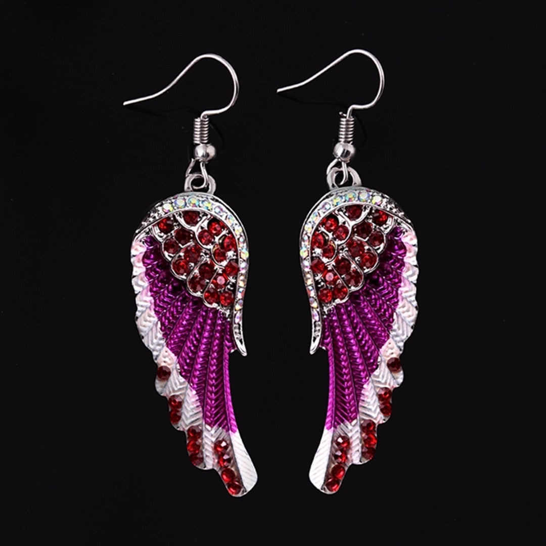 Crystal Angel Earrings - Effortless Elegance for Every Occasion 4