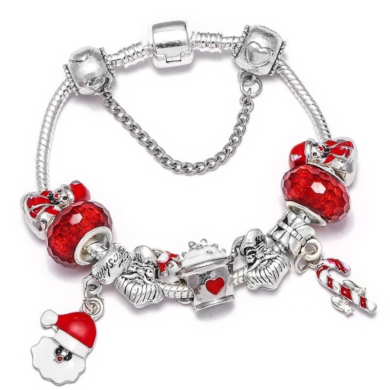Elegant Christmas Style Bracelet for Meaningful Moments - Handcrafted Holiday Accessory 0