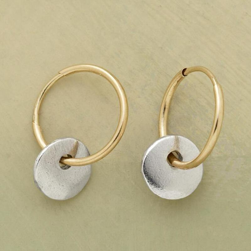 Elegant Gold and Silver Plated Earrings for Everyday Wear 0