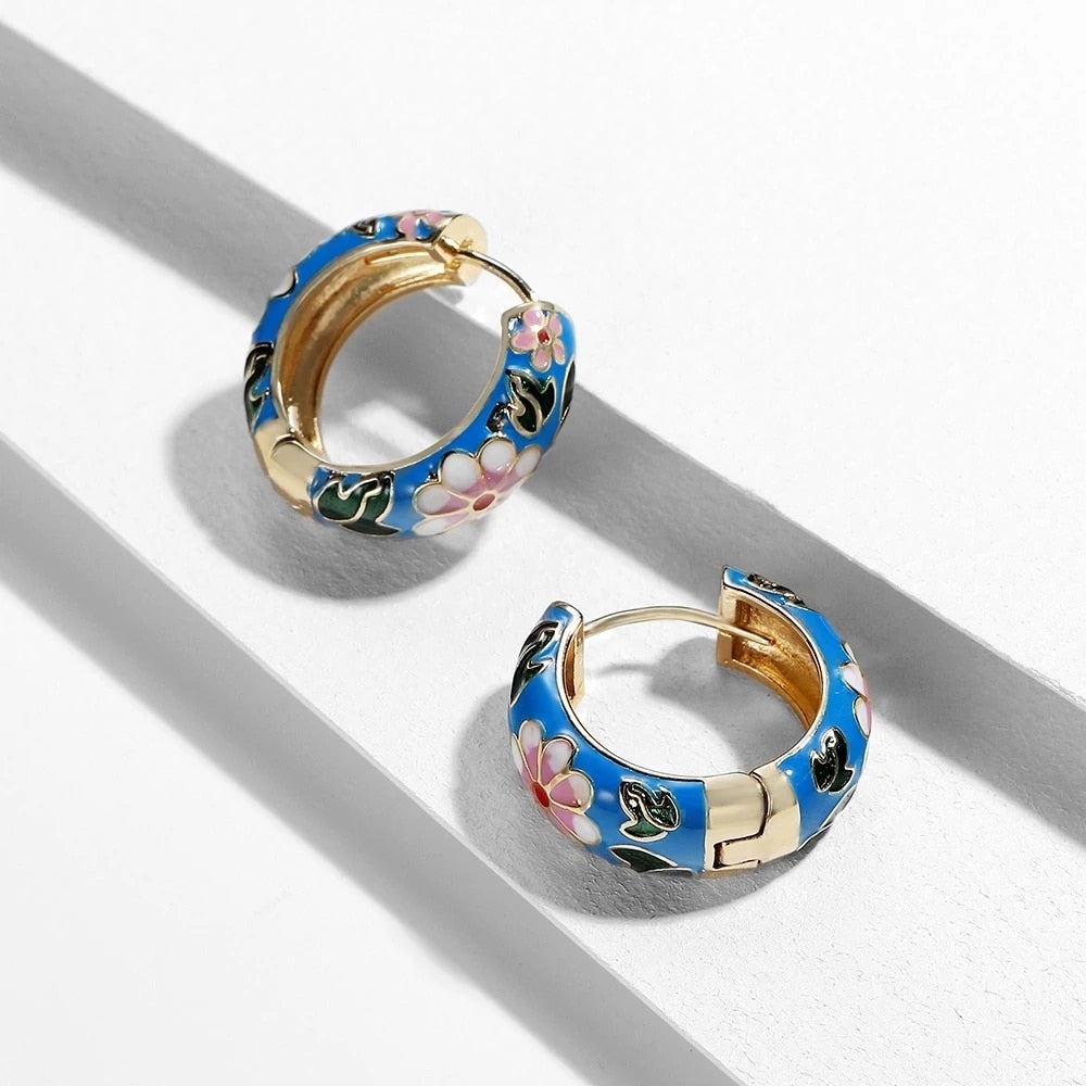 Elegant Handcrafted Flower Earrings for Every Occasion 1