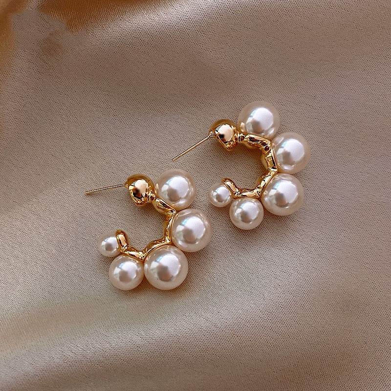 Elegant Handcrafted Pearl Earrings for Women - Timeless Everyday Sophistication 0