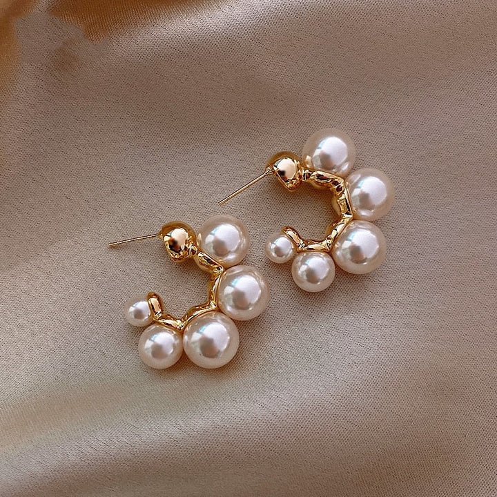 Elegant Handcrafted Pearl Earrings for Women - Timeless Everyday Sophistication 0