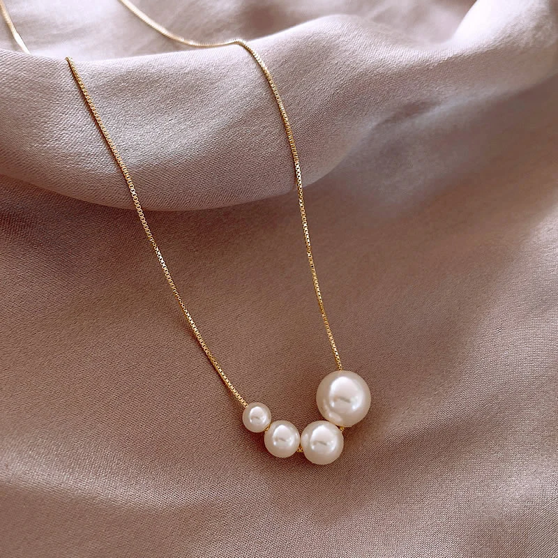 Elegant Handmade Pearl Necklace for Meaningful Moments 0