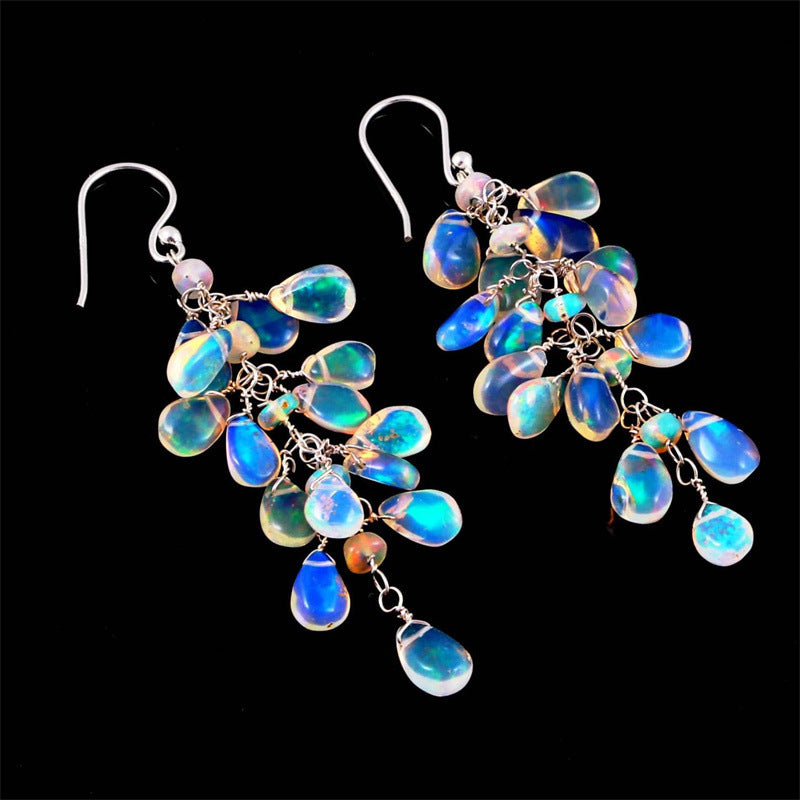 Elegant Moonstone Earrings for Women - Lightweight Handcrafted Design for Everyday Sophistication 1