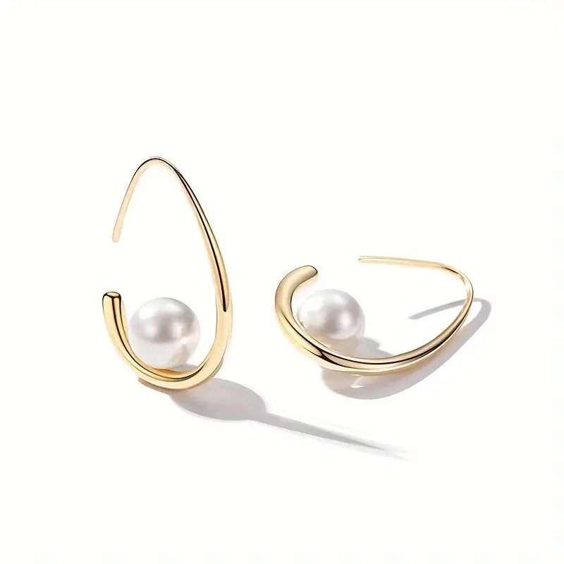 Elegant Pearl and Gold Earrings for Timeless Sophistication 0