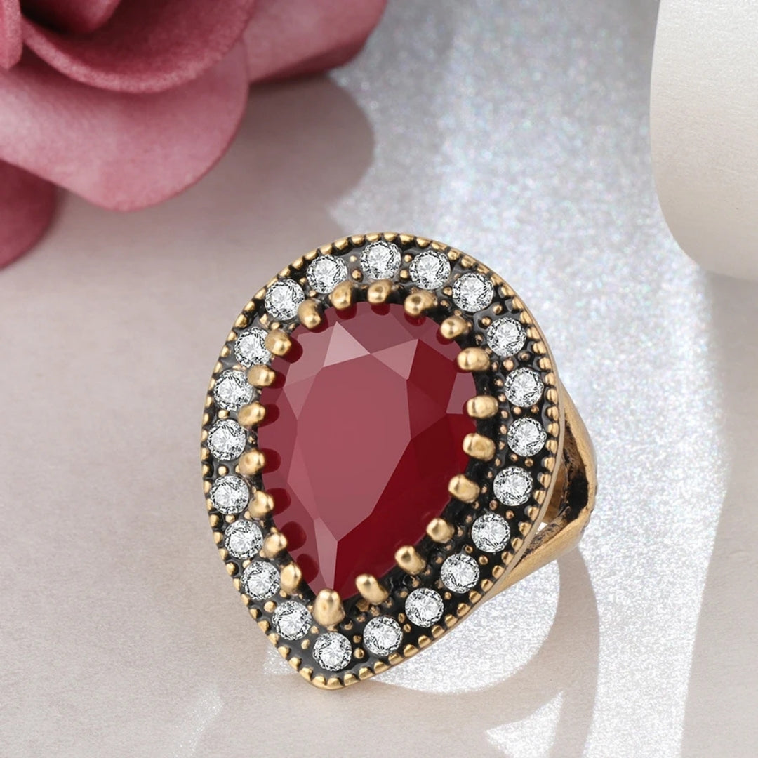 Elegant Ruby Ring - A Timeless Symbol of Strength 0