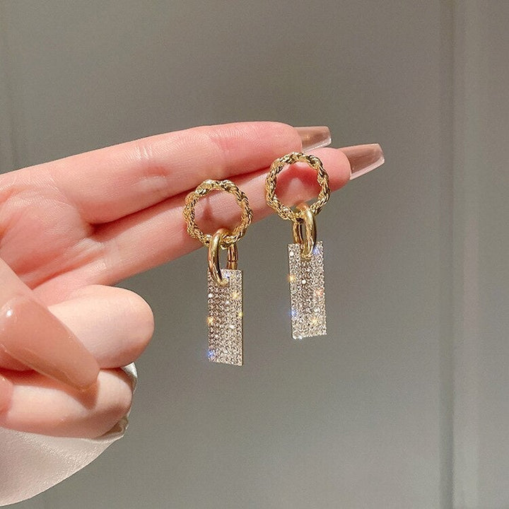 Elegant Zirconia Earrings in Sterling Silver 0