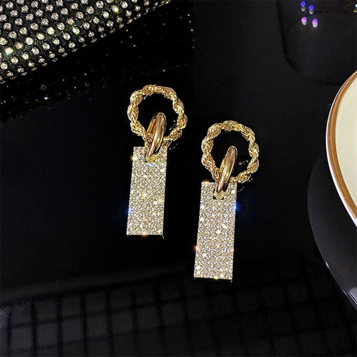 Elegant Zirconia Earrings in Sterling Silver 2