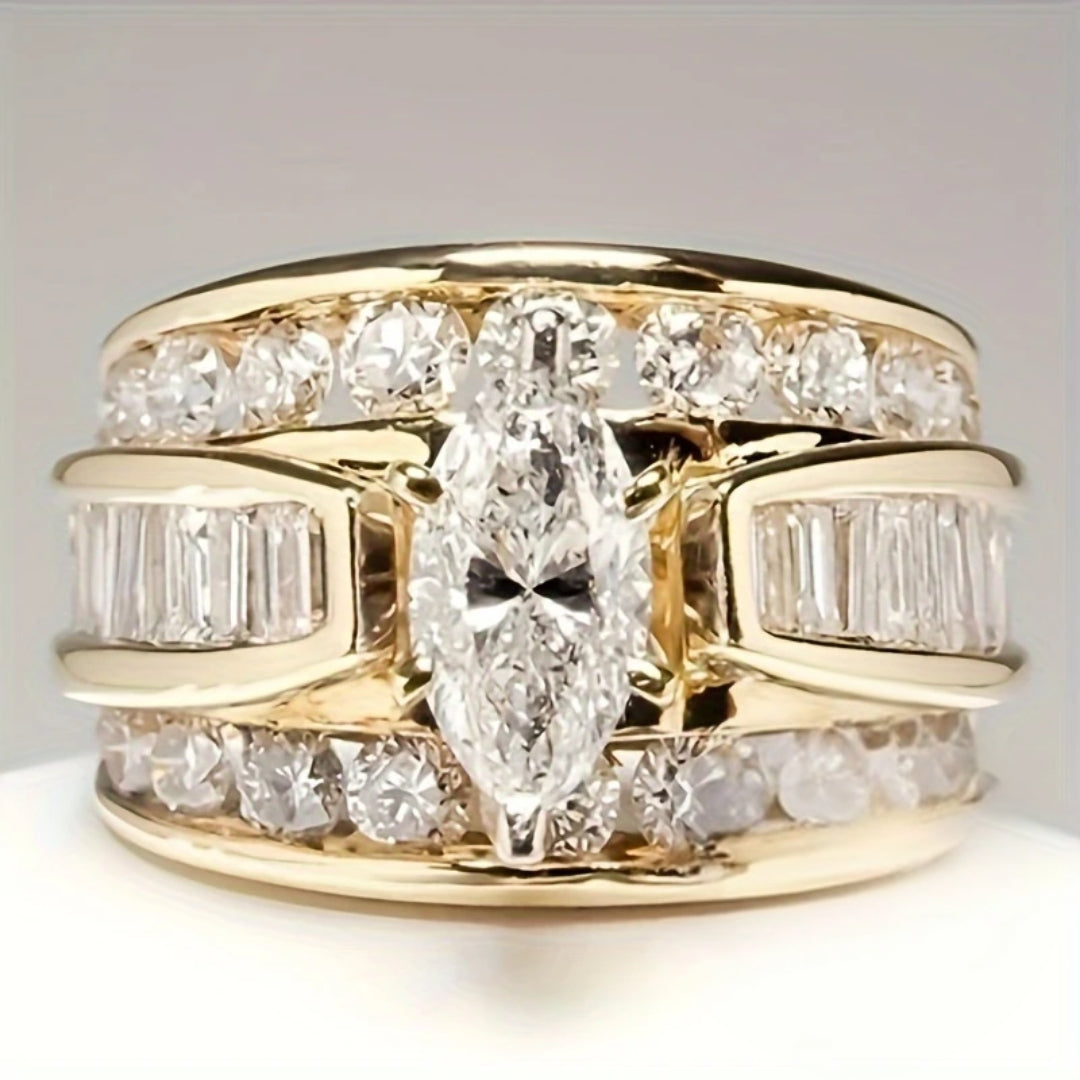 Gold Ring for Women - Elegant Handmade Timeless Design 0