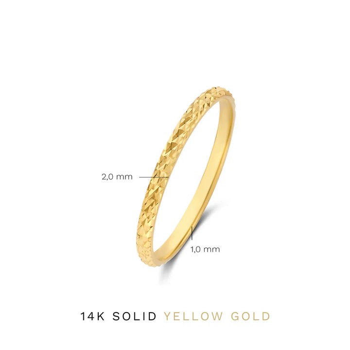 Ameline Trellis Ring Gold
