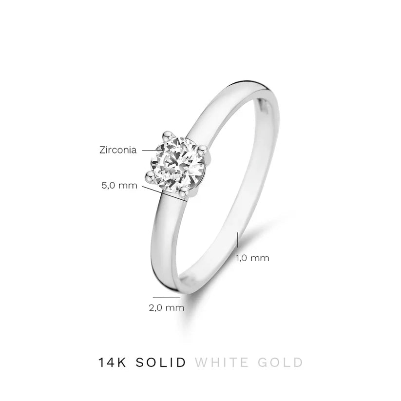 Mira Castelle Ring Silver