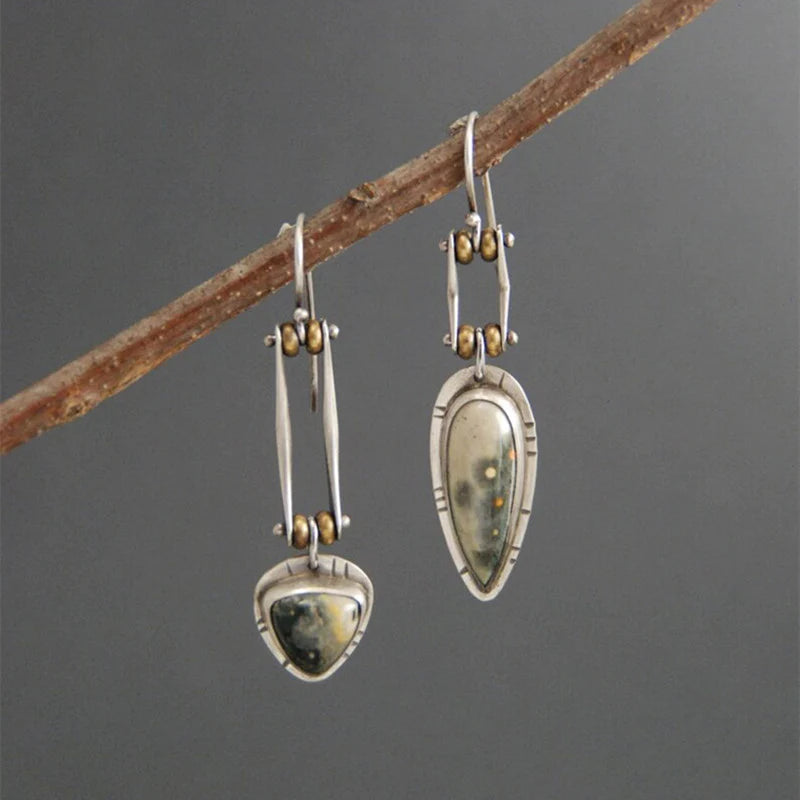 Long Mechanical Punk Earrings 0