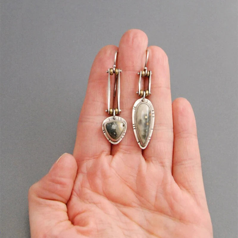 Long Mechanical Punk Earrings 2