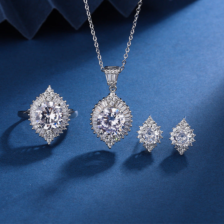 Gaze Silver Jewelry Set