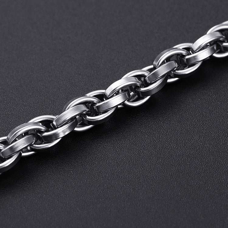 Riven Knox Bracelet Silver