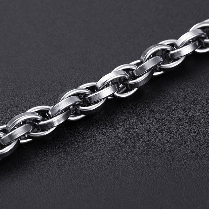 Riven Knox Bracelet Silver