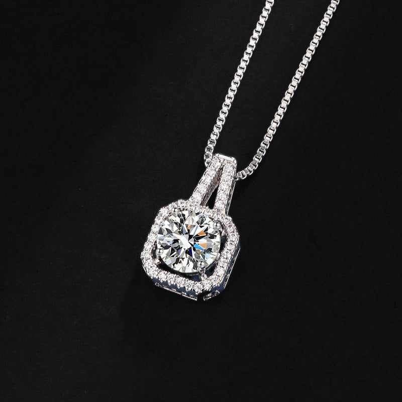 Crystal Silver Jewelry Set