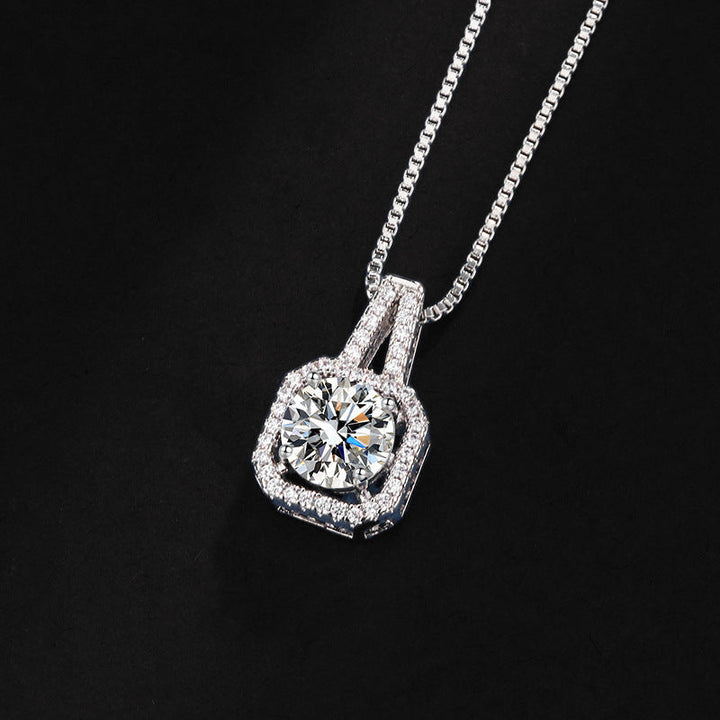 Crystal Silver Jewelry Set