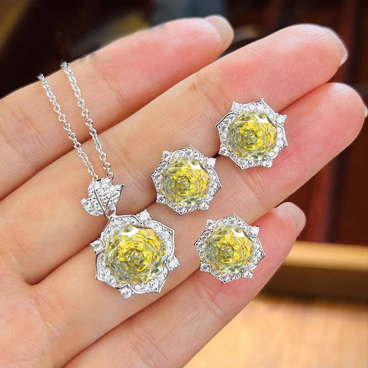 Amara Goldenrose Set Silver
