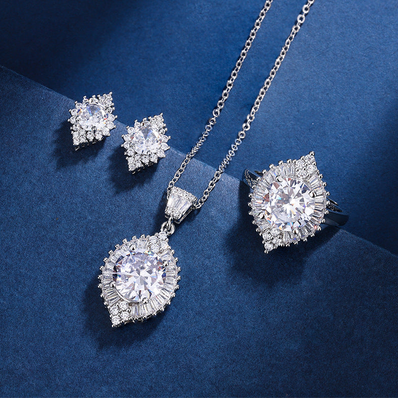 Gaze Silver Jewelry Set