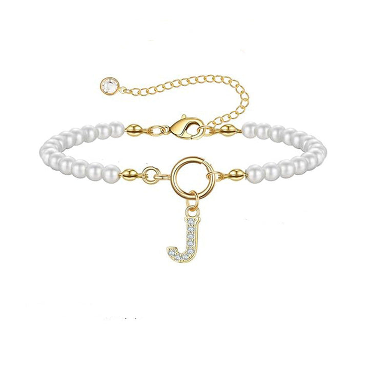 Auden Clé Letter Bracelet Gold