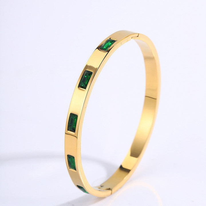 Renata Scarlatti Bracelet Brown Gold