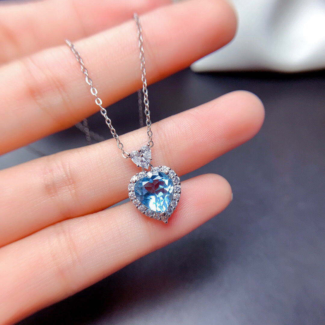 Amorique Silver Red Jewelry Set