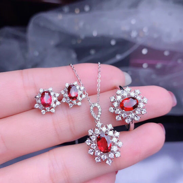 Rubina Tessalyn Set Silver